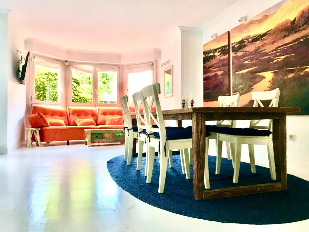 New Apartment & Terrace. Steps To Ondarreta Beach Anorga-Lugariz ภายนอก รูปภาพ